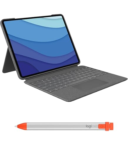 iPadケース Logicool Combo Touch 12.9 Amazon.com: Logitech Combo Touch iPad Pro 12.9-inch (5th